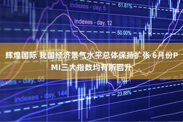 辉煌国际 我国经济景气水平总体保持扩张 6月份PMI三大指数均有所回升
